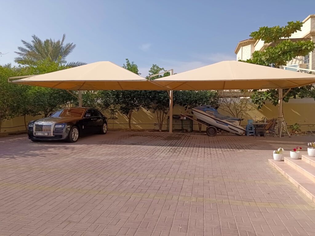 Pyramid Car Parking shade