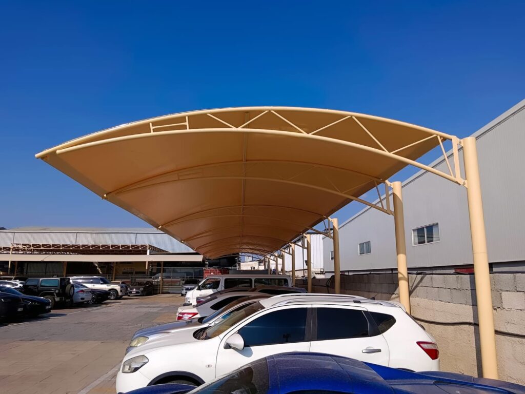 Pvc car shed ajman